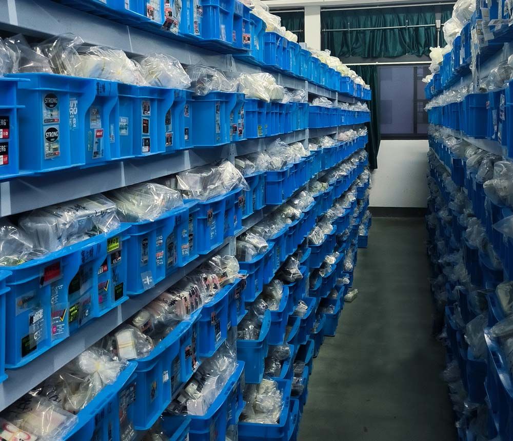 Finished goods warehouse